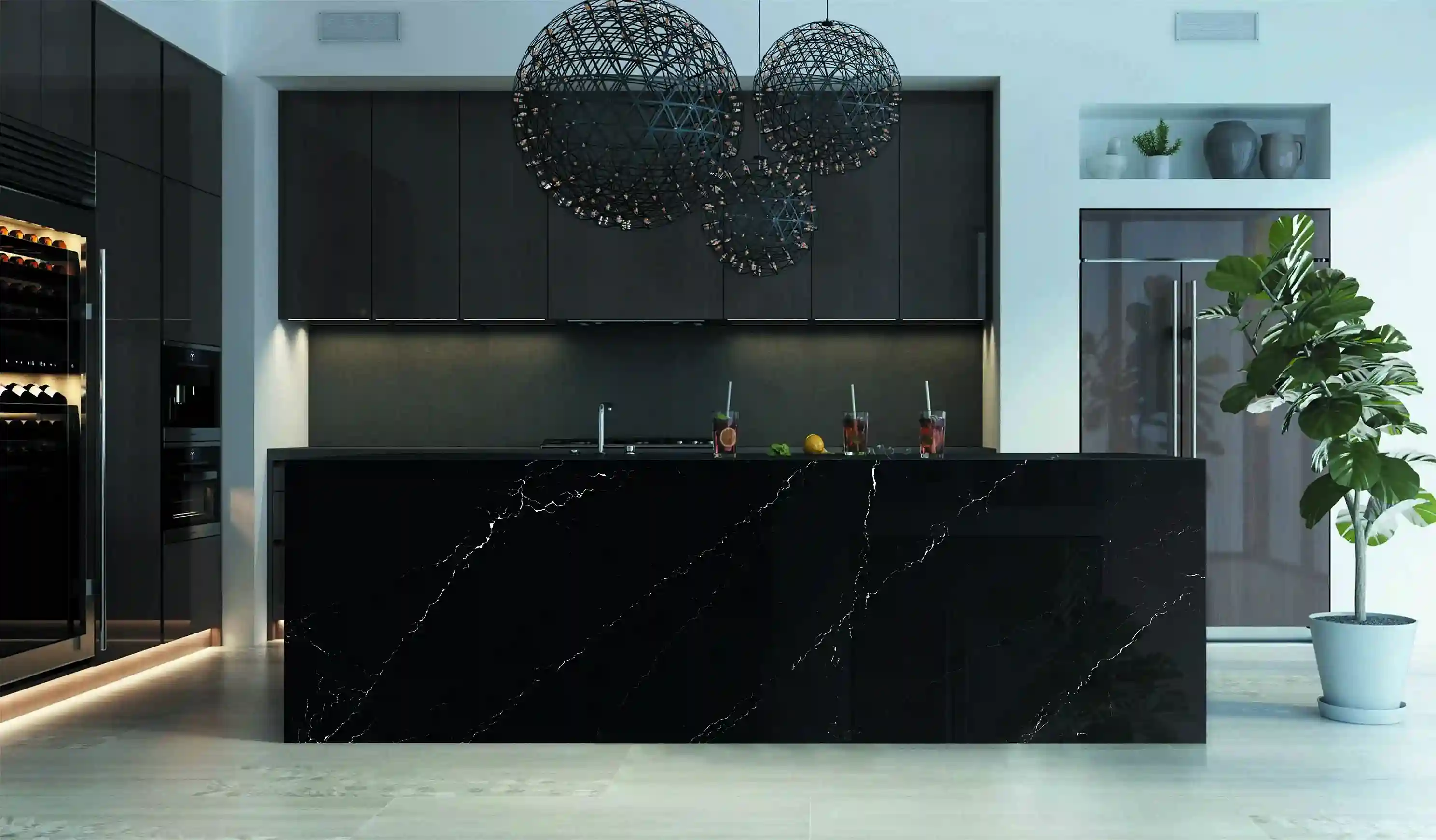 Marquina Shimmer Background